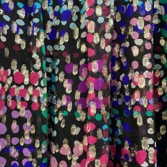 Kate Spade Make Magic Metallic Multi Dot Skirt - Picture 3 of 3